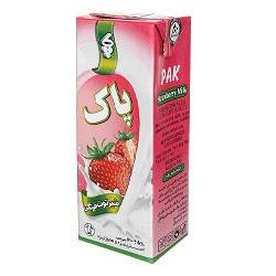 پاک شیر توت فرنگی 200میل